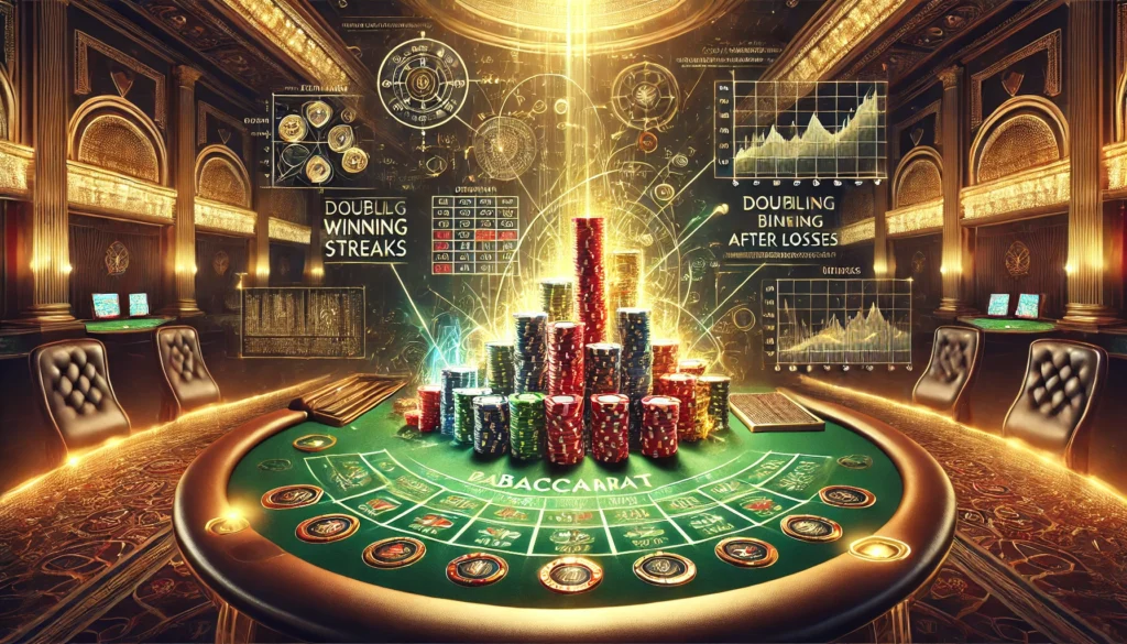 百家樂MARTINGALE投注法全面解析：必勝策略還是高風險遊戲？