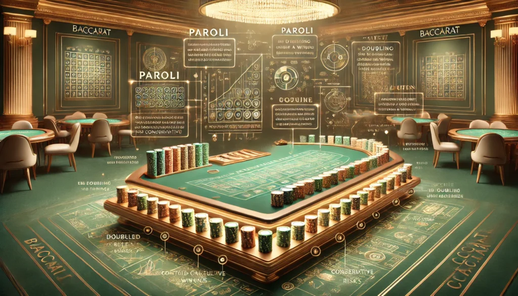 百家樂PAROLI投注法全解析：保守玩家的穩賺策略！